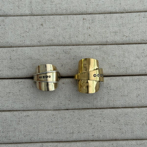 The Petite Gold Spoon Ring