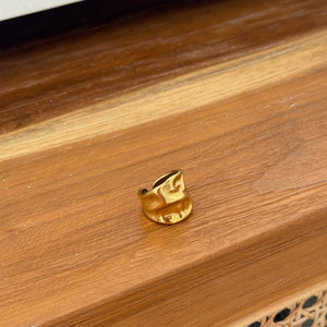 The Primrose Molten Ring