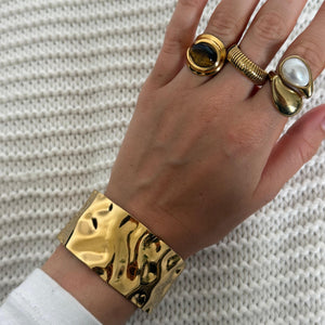 The Ripple Molten Bangle