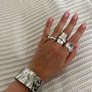 The Ripple Molten Bangle