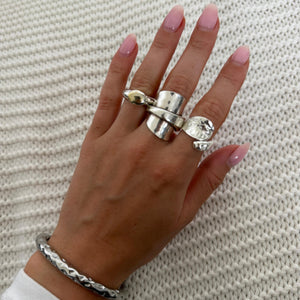 The Rope Molten Bangle