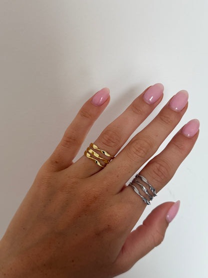 The Triple Wave Ring