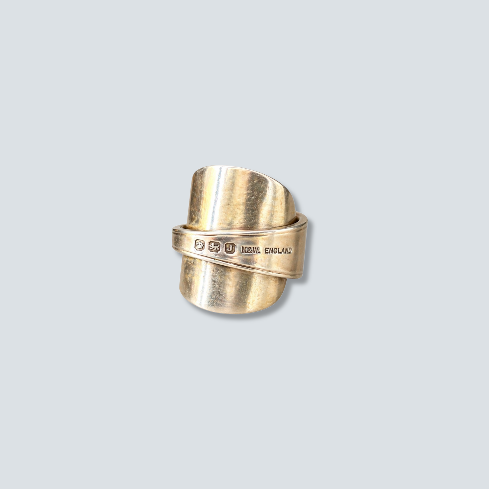The Petite Gold Spoon Ring