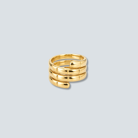 The Coil Triple Band Ring