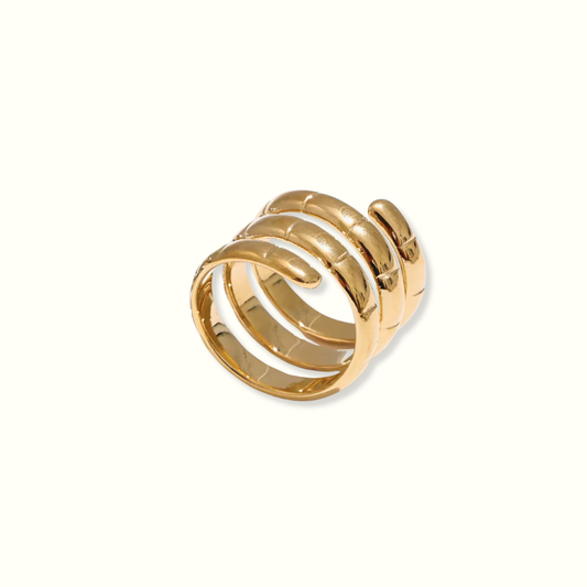 The Coil Triple Band Ring