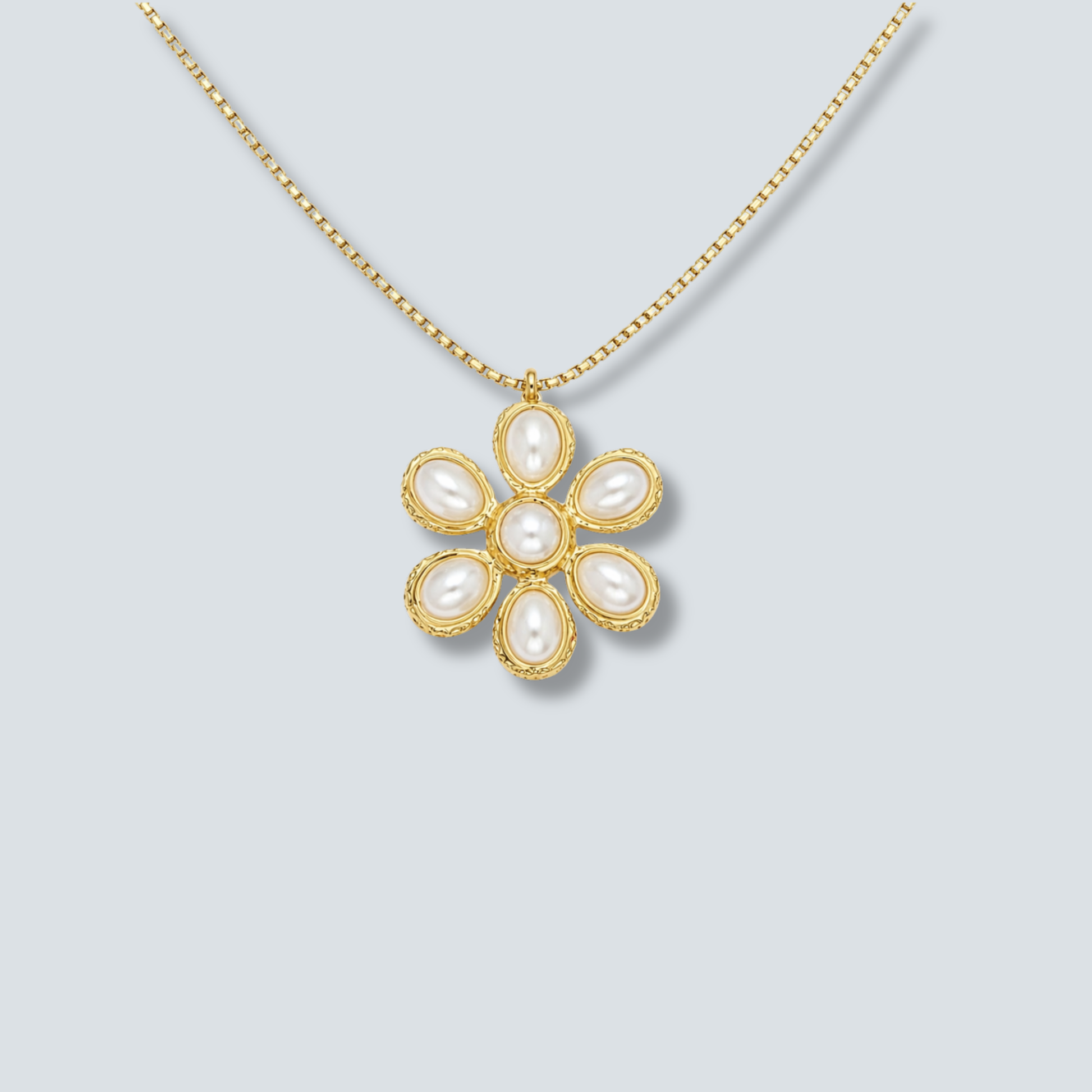 The Bloom Flower Pendant Necklace