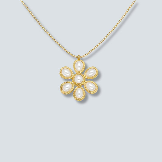 The Bloom Flower Pendant Necklace