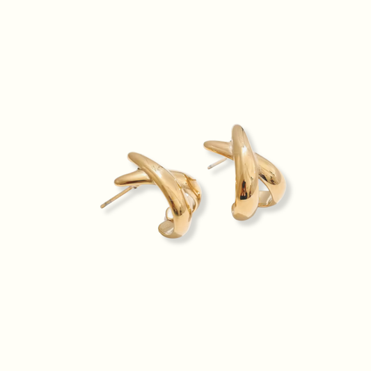 The Cross Bar Earrings