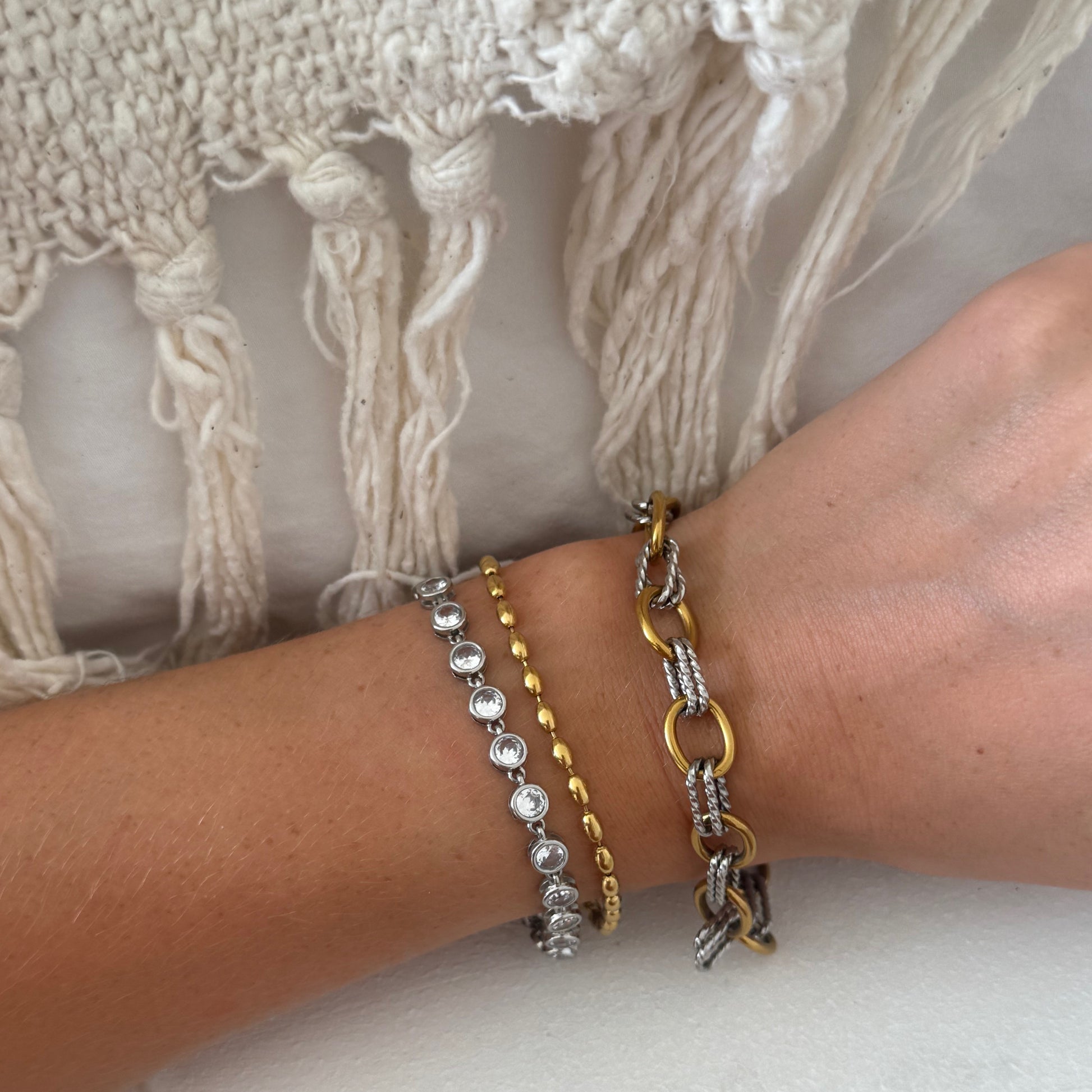 The Fuse Mixed Metal Chain Bracelet
