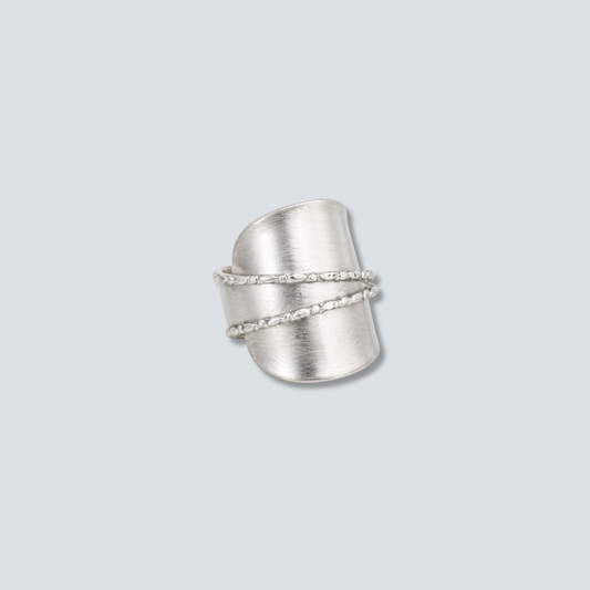The Patterned Spoon Ring