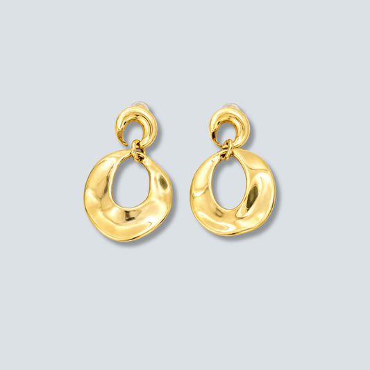 The Ripple Molten Earrings