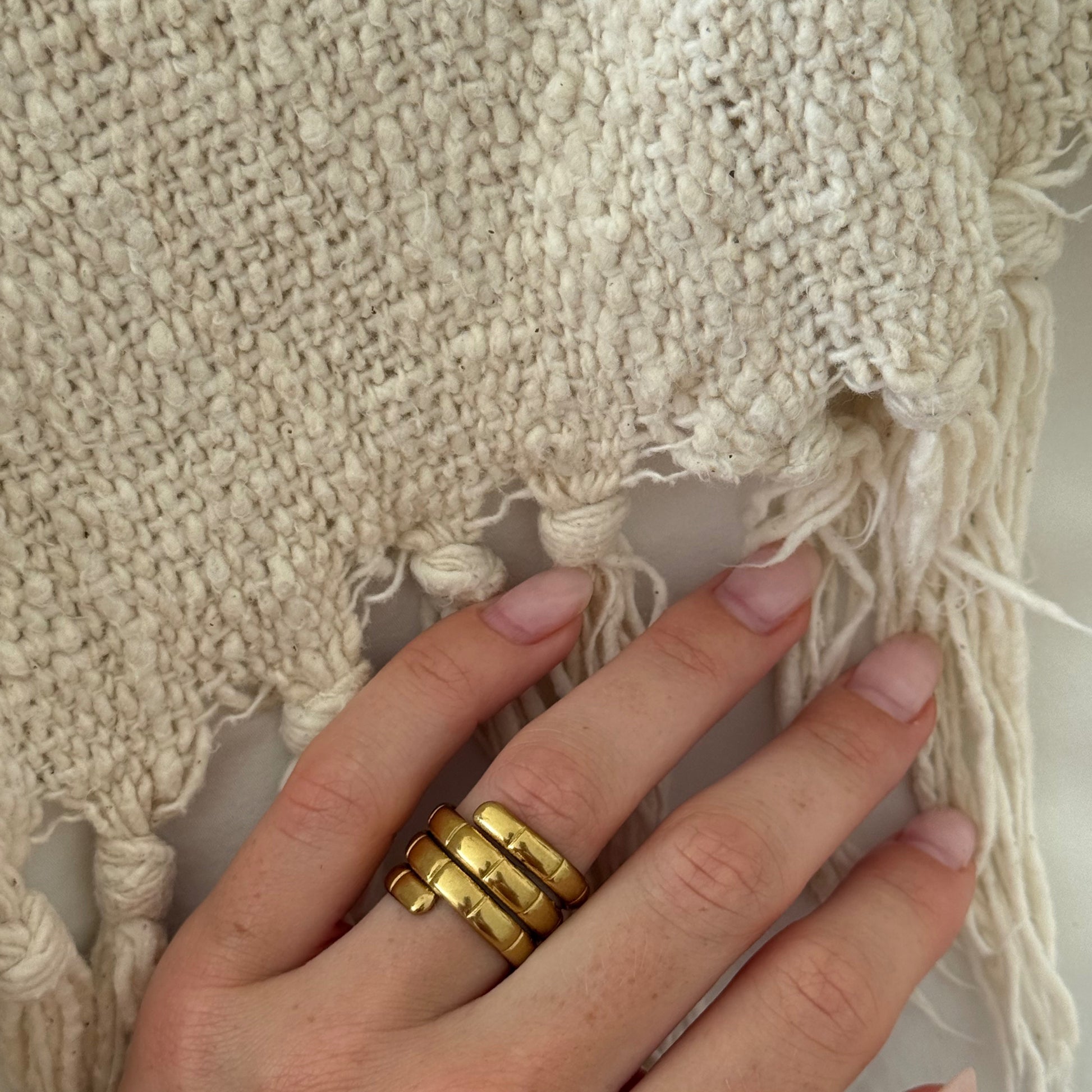 The Coil Triple Band Ring