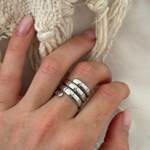 The Coil Triple Band Ring