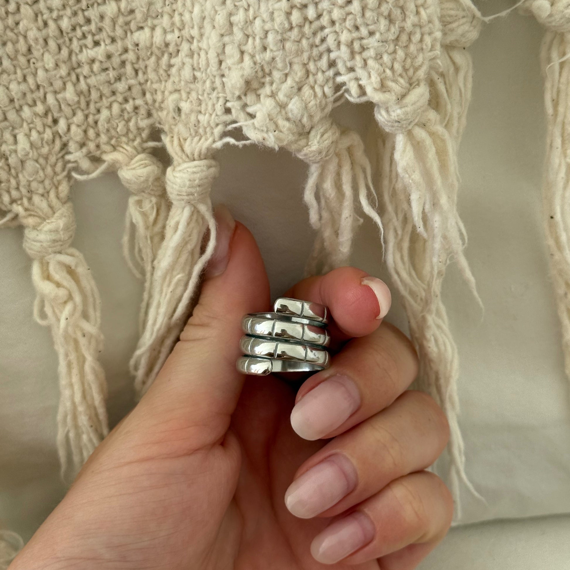 The Coil Triple Band Ring