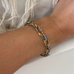 The Fuse Mixed Metal Chain Bracelet