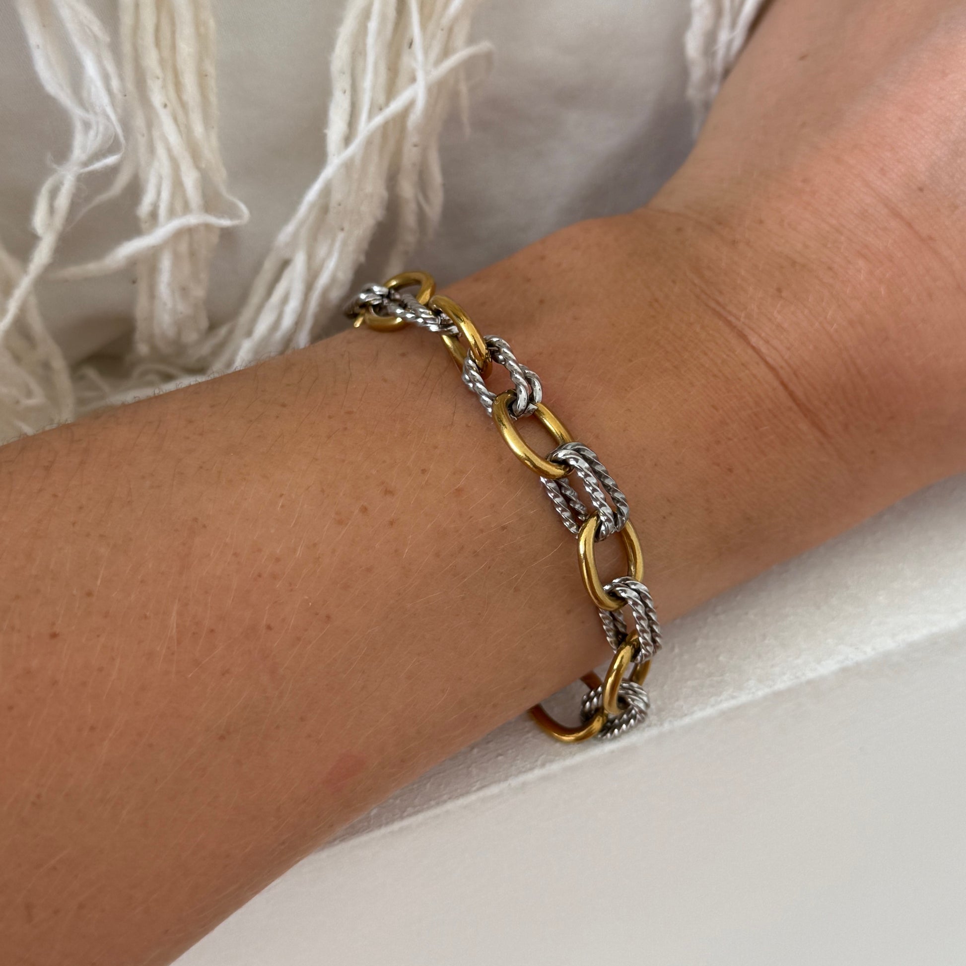 The Fuse Mixed Metal Chain Bracelet