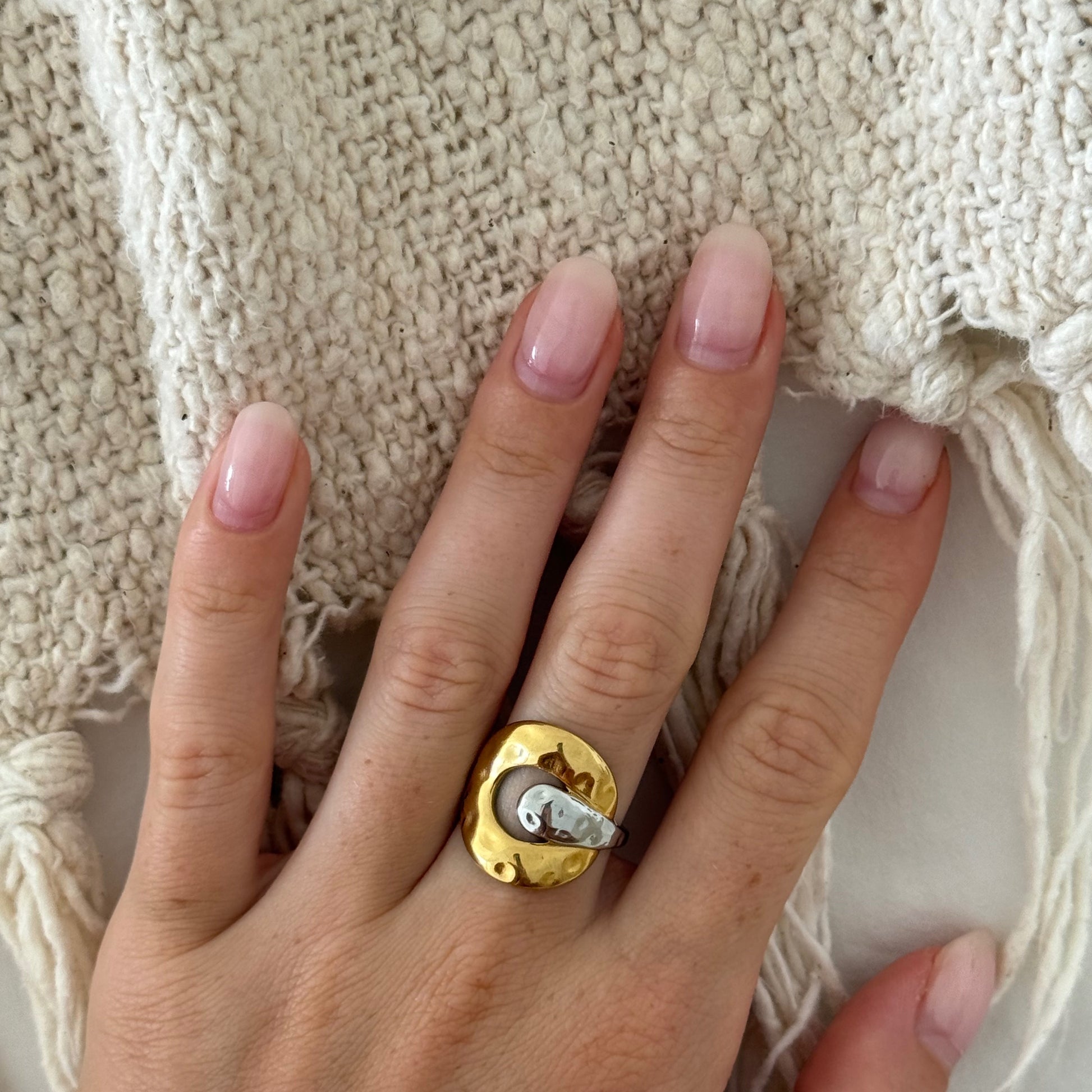 The Fuse Mixed Metal Ring