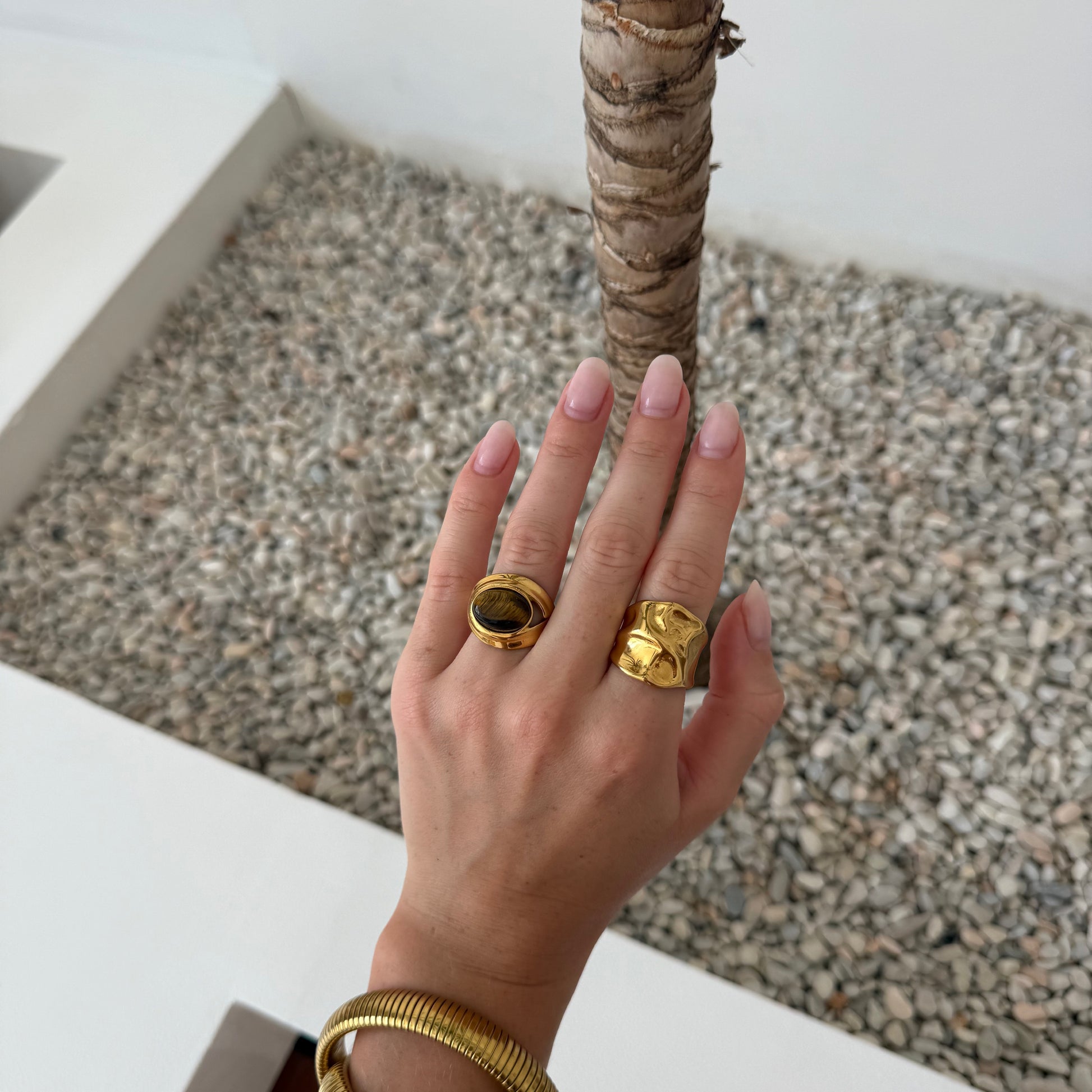 The Primrose Molten Ring