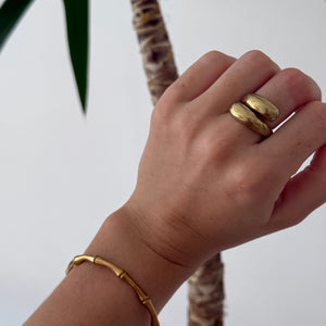 The Luna Tear Drop Wrap Ring