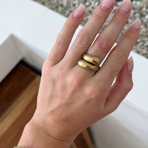 The Luna Tear Drop Wrap Ring