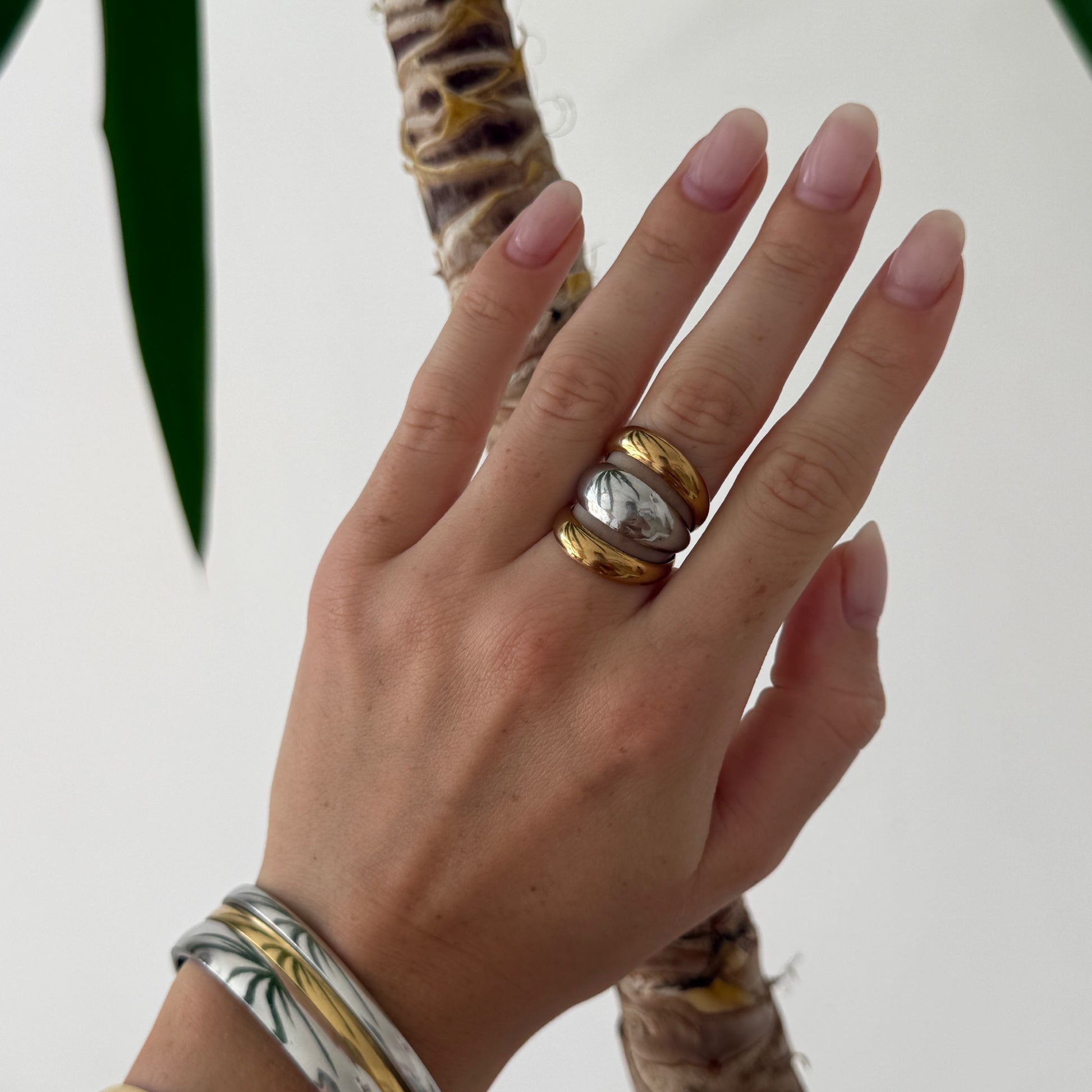 The Roma Triple Band Ring