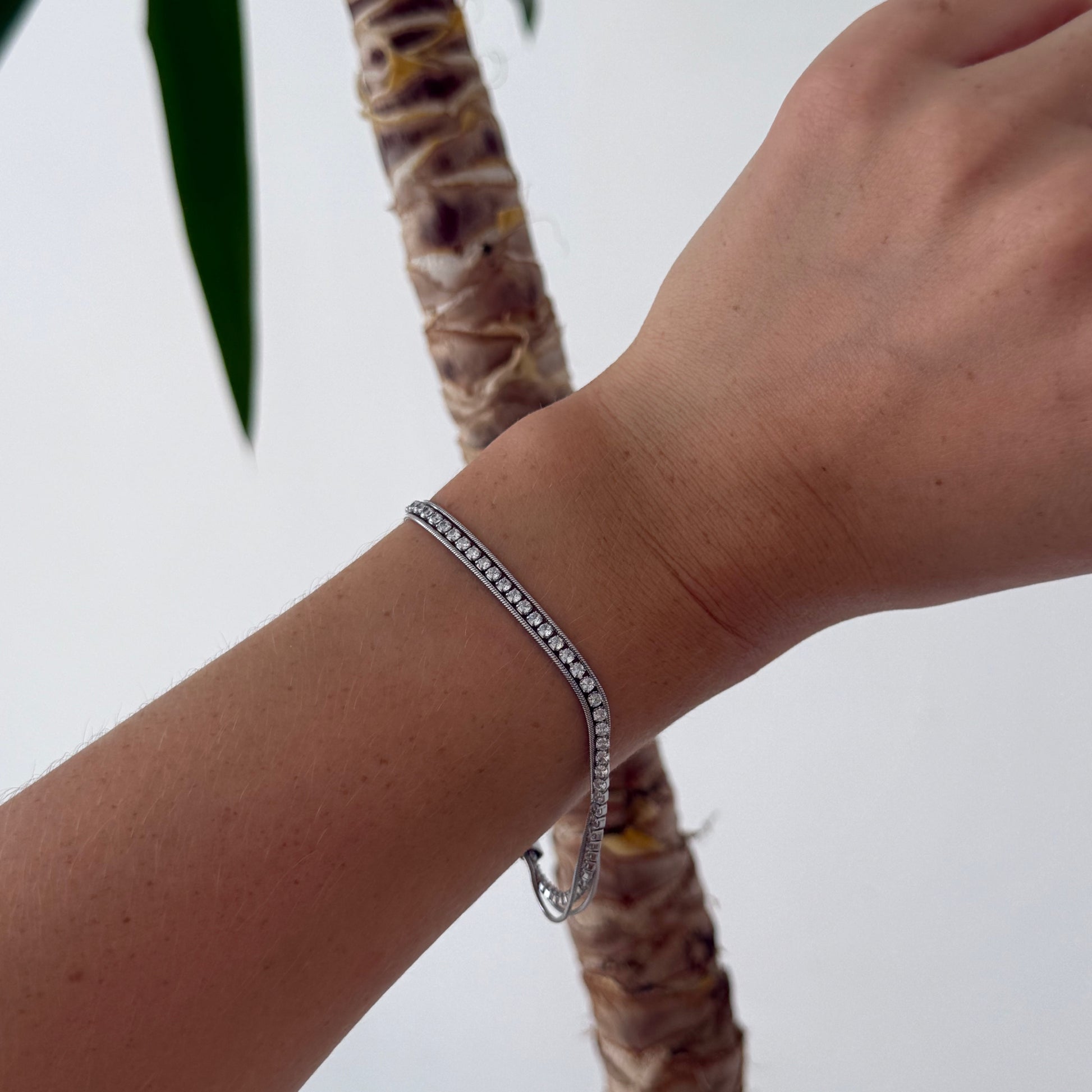 The Tria Layered Tennis Bracelet