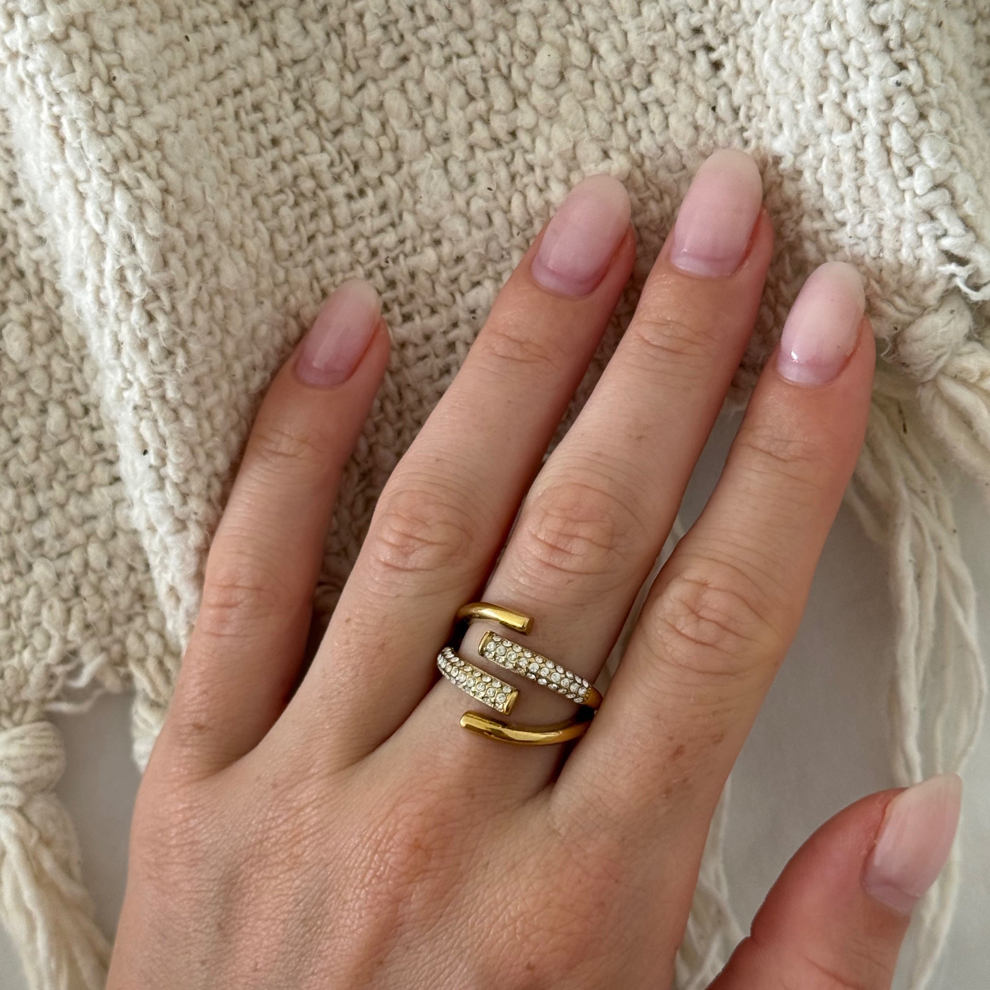 The Zara Double Stone Ring