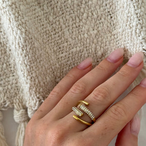 The Zara Double Stone Ring