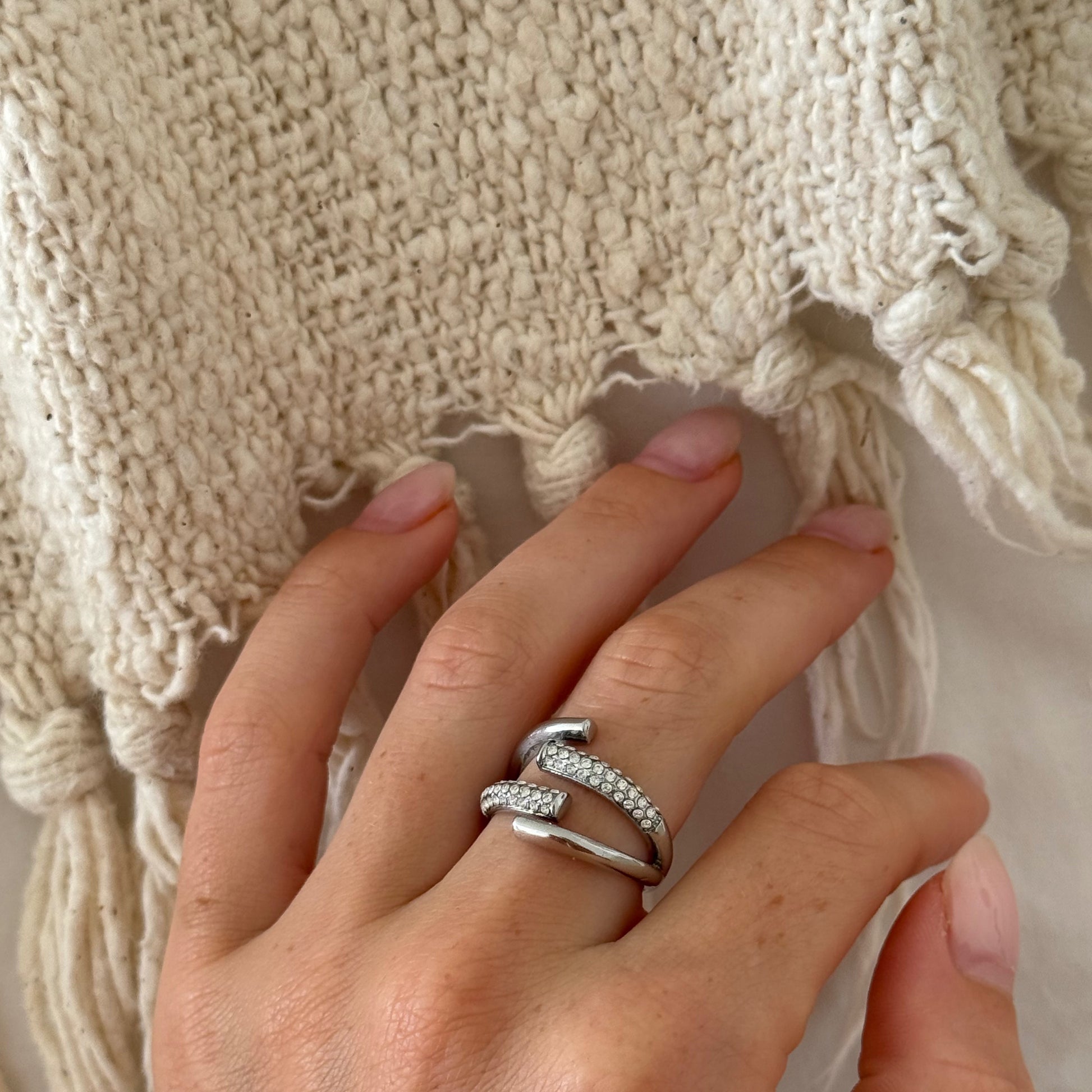 The Zara Double Stone Ring