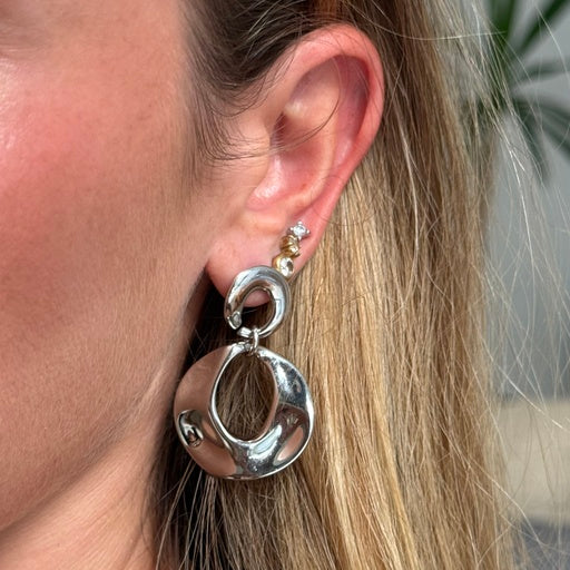 The Ripple Molten Earrings