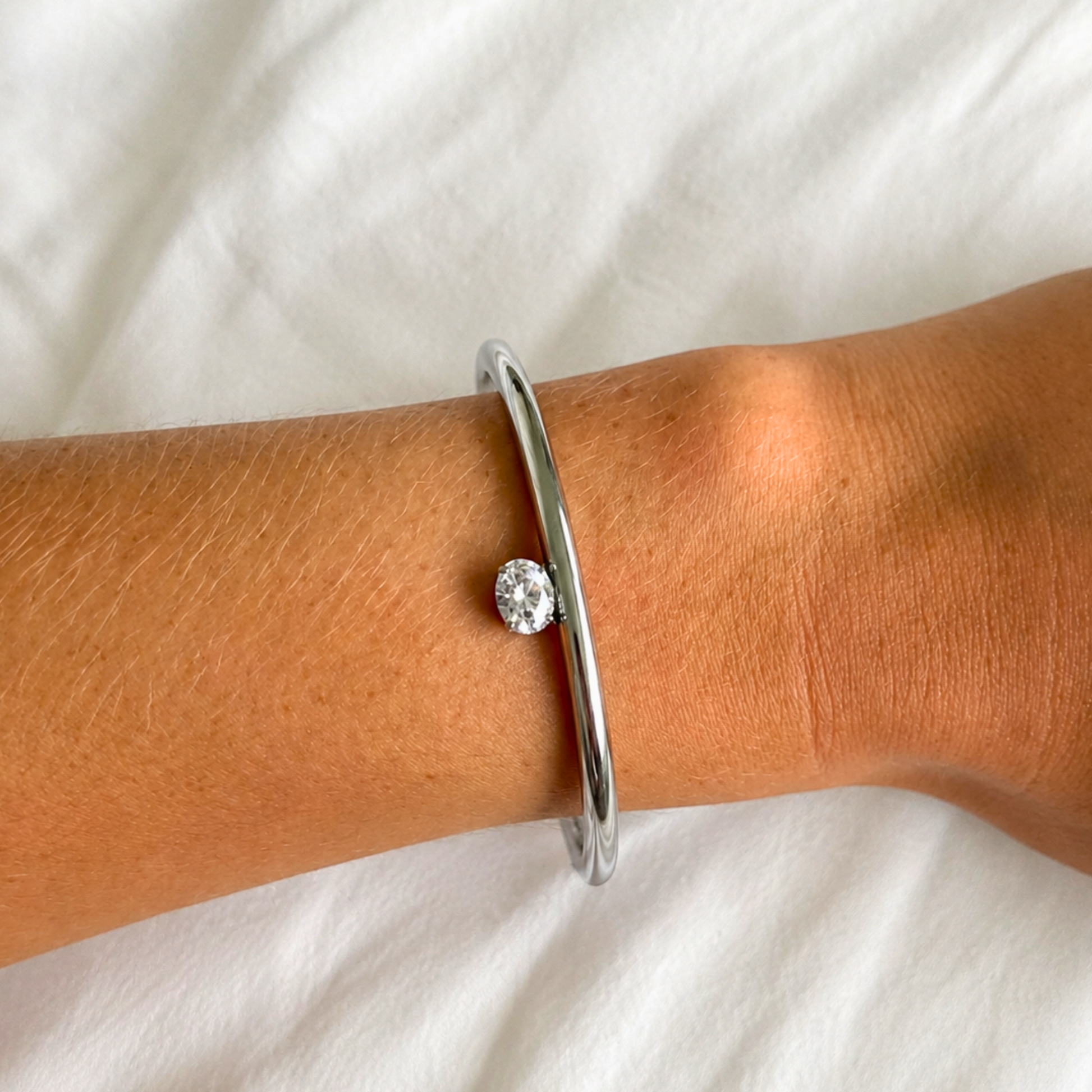 The Aria Stone Bangle