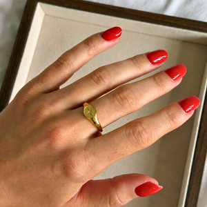 The Astra Star Signet Ring