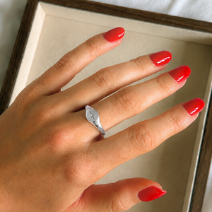 The Astra Star Signet Ring