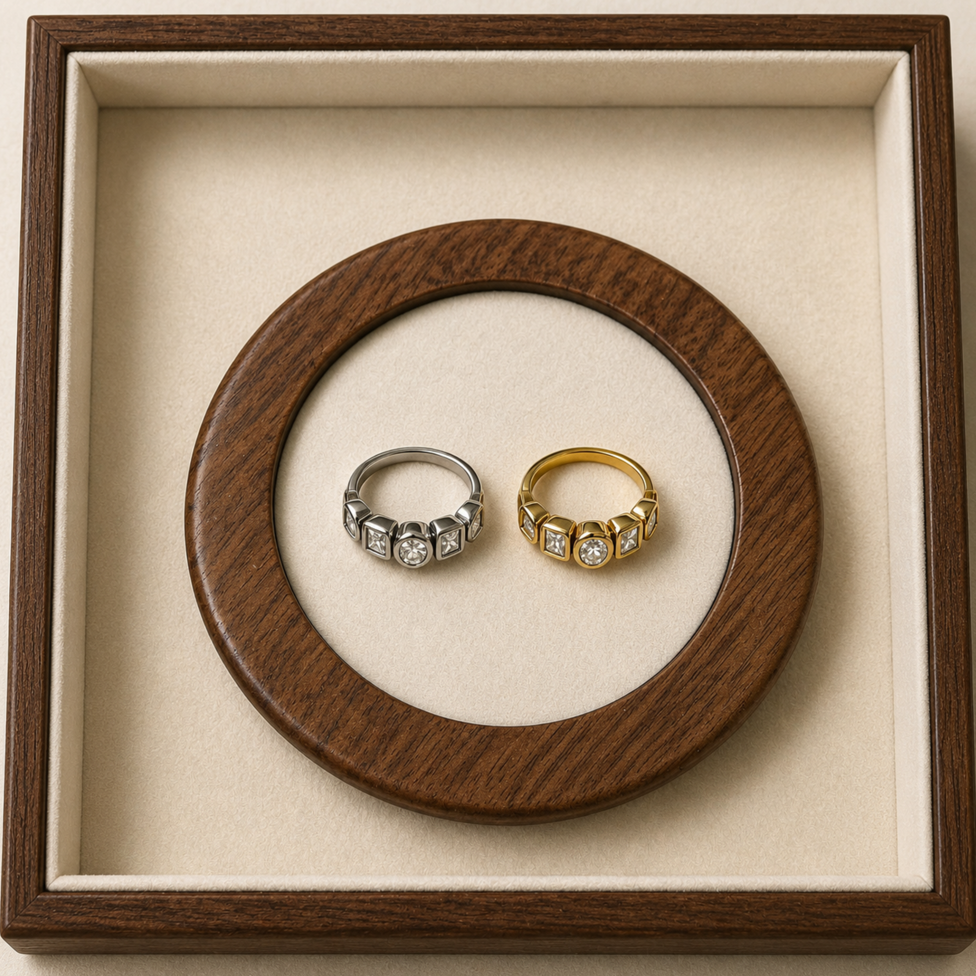 The Atlas Five Stone Ring