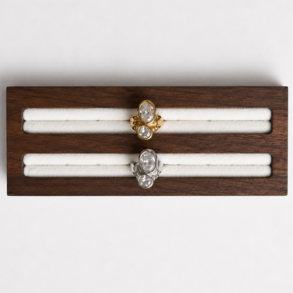 The Capri Double Stone Ring