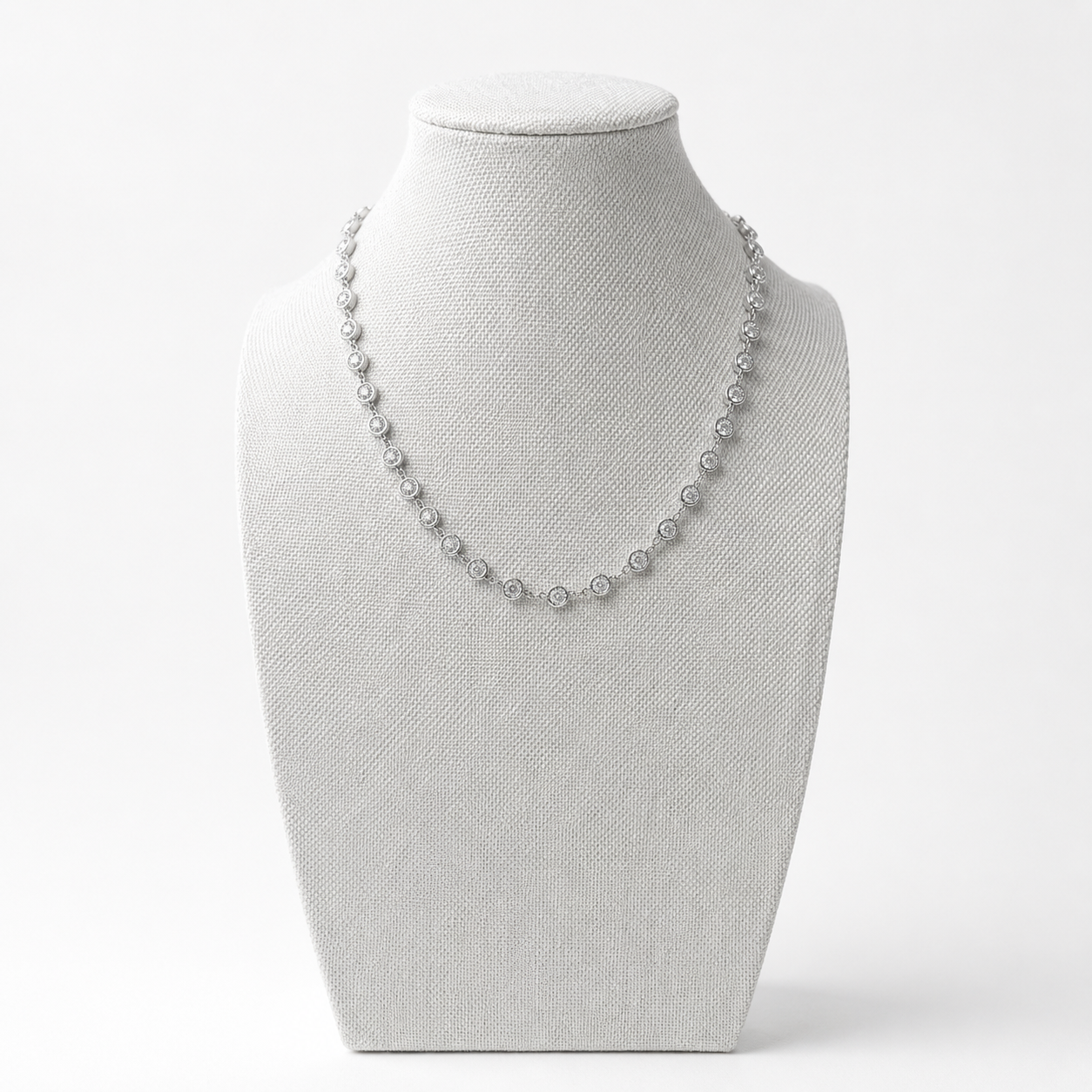 The Celina Tennis Stone Necklace