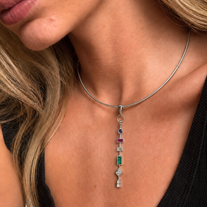 The Elba Drop Collar Torque Necklace
