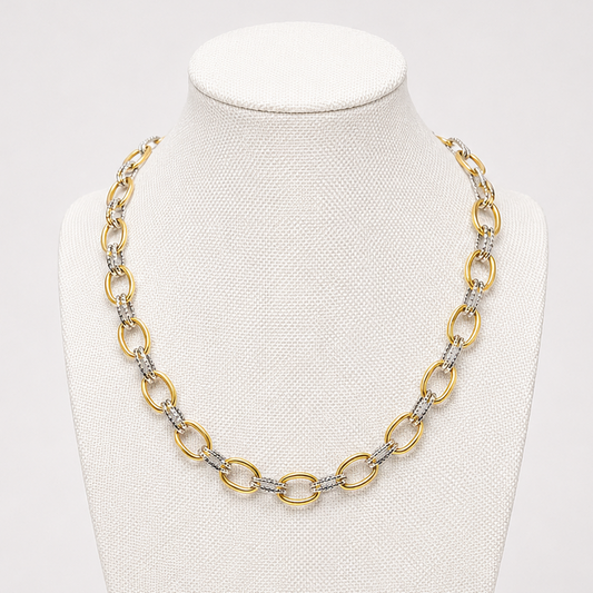 The Fuse Mixed Metal Chain Necklace
