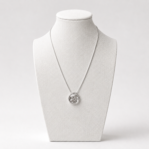 The Solace Circle Pendant Necklace