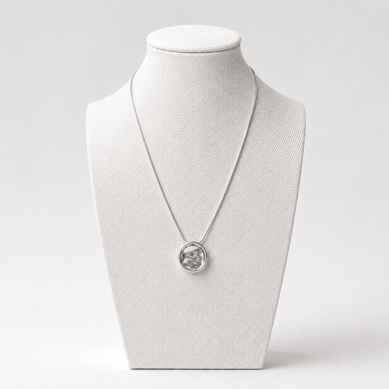 The Solace Circle Pendant Necklace
