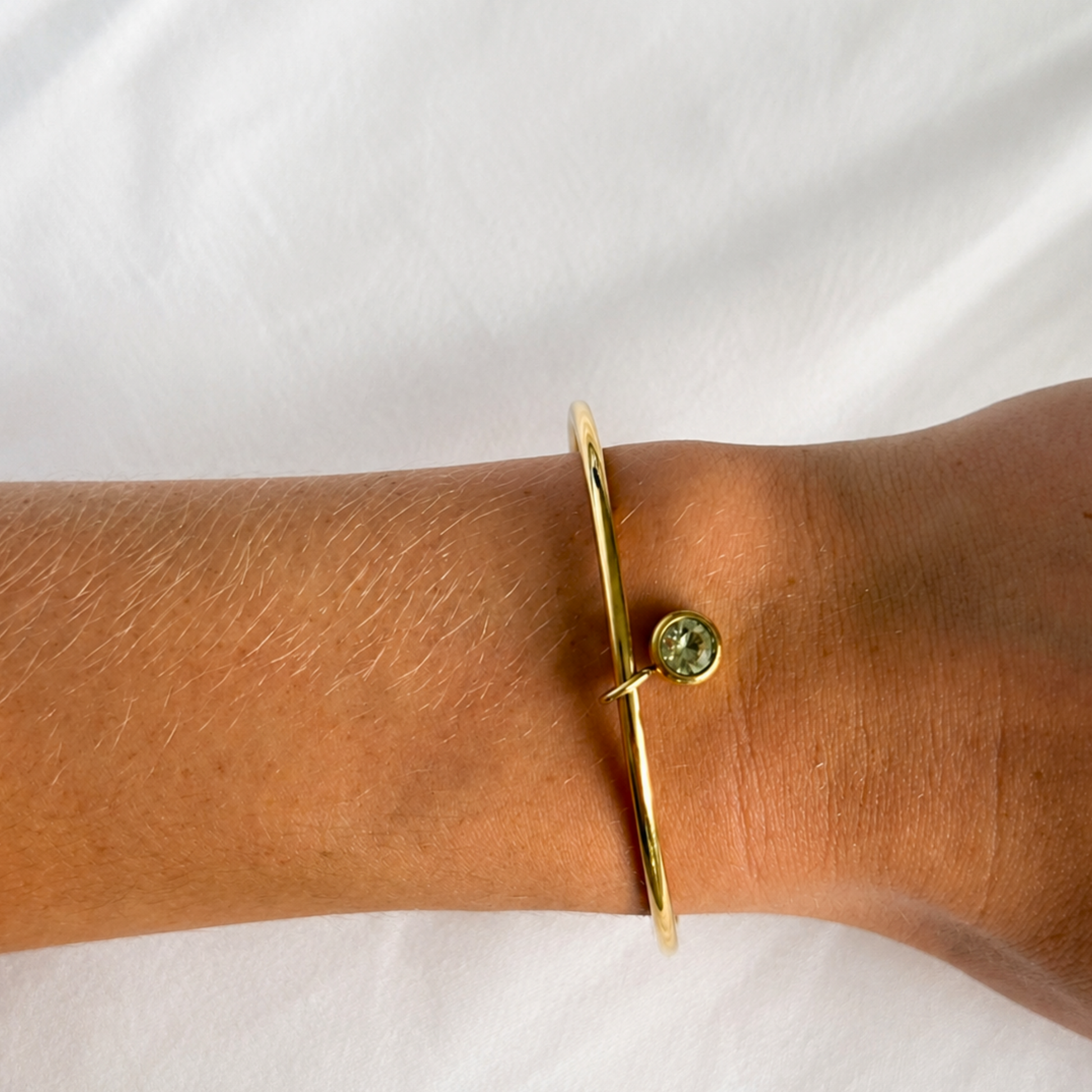 The Thea Stone Bangle