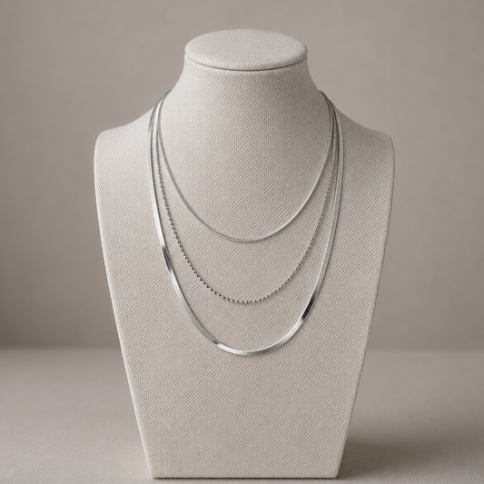 The Tria Triple Layered Necklace