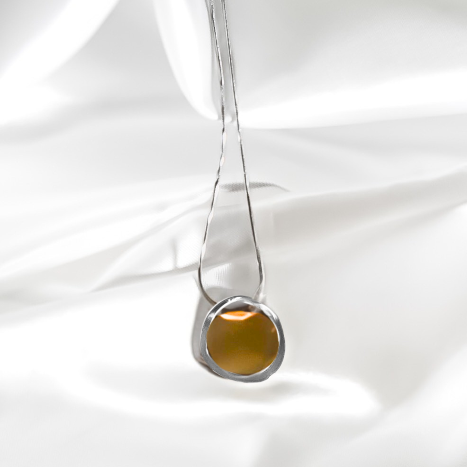 The Solace Circle Pendant Necklace