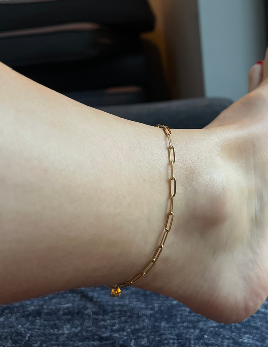 The Paperclip Anklet image 1